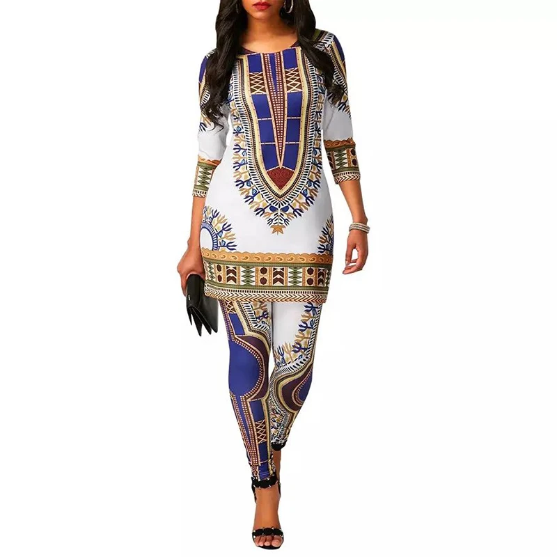 MD African Dashiki Print Lady Clothes 5XL Plus Size Dresses For Women Top Pants Suit Legging Blouse Clothing Set Robe Africaine
MD African Dashiki Print Lady Clothes 5XL Plus Size Dresses For Women Top Pants Suit Legging Blouse Clothing Set Robe Africaine