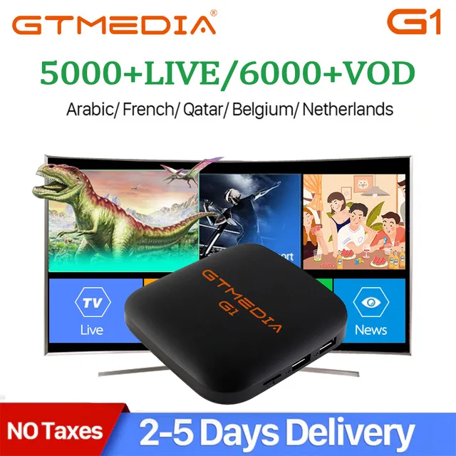 HD World IPTV GTMEDIA G1 Android box built in wifi +9000 Live 4K HD Channel best for Europe Android M3U IPTV subscription TV BOX
HD World IPTV GTMEDIA G1 Android box built in wifi +9000 Live 4K HD Channel best for Europe Android M3U IPTV subscription TV BOX