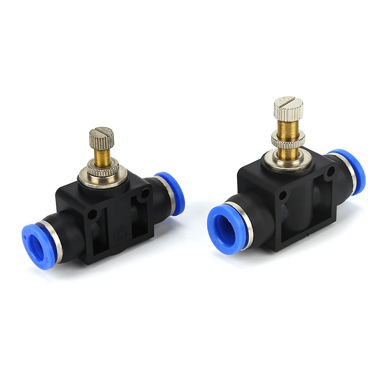 Pneumatics Air Throttle Valve Speed Control Quick Hose Tube Water Fitting Connector Pneumatic Fittings Adjust 4mm 6mm 8mm 10mm
Pneumatics Air Throttle Valve Speed Control Quick Hose Tube Water Fitting Connector Pneumatic Fittings Adjust 4mm 6mm 8mm 10mm