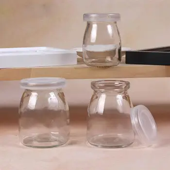 6pc Kitchen Storage Bottle With Lid Glass DIY Pudding Cup Unleaded Cup High Temperature Resistant Kitchen 200ml Yogurt Bottle A4
6pc Kitchen Storage Bottle With Lid Glass DIY Pudding Cup Unleaded Cup High Temperature Resistant Kitchen 200ml Yogurt Bottle A4