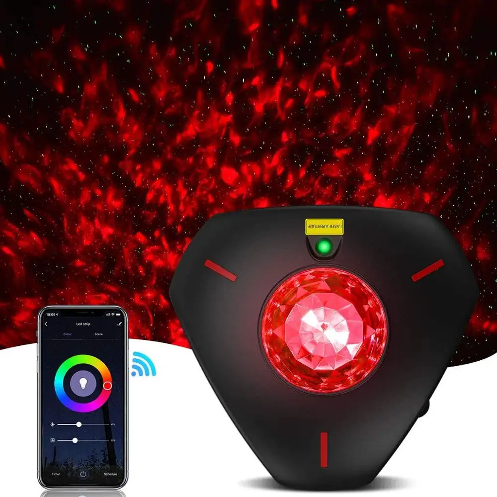 Galaxy Projector Ocean Wave Projector Works with Alexa & Google with WiFi APP & Voice Control Bluetooth Night Light Perfect
Galaxy Projector Ocean Wave Projector Works with Alexa & Google with WiFi APP & Voice Control Bluetooth Night Light Perfect