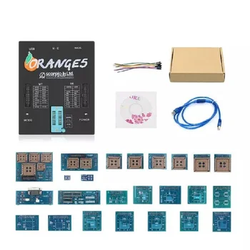 OBD2 Orange5 Professional Programming Device USB Programmer Diagnostic tool ECU Chip Programmer for EEPROM With Full Adapter