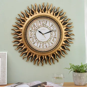 AMERICAN FASHIONABLE LIVING ROOM WALL CLOCK RETRO DECORATION WALL HANGING SUN MUTE WALL CLOCK WATCHES DECORATIONS ORNAMENTS
AMERICAN FASHIONABLE LIVING ROOM WALL CLOCK RETRO DECORATION WALL HANGING SUN MUTE WALL CLOCK WATCHES DECORATIONS ORNAMENTS
