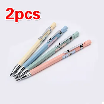 2pcs Mechanical Pencil Automatic Pencil Lead Holder School Supplies Stationery Set of Drafting Rules Cute Mechanical Pencil
2pcs Mechanical Pencil Automatic Pencil Lead Holder School Supplies Stationery Set of Drafting Rules Cute Mechanical Pencil