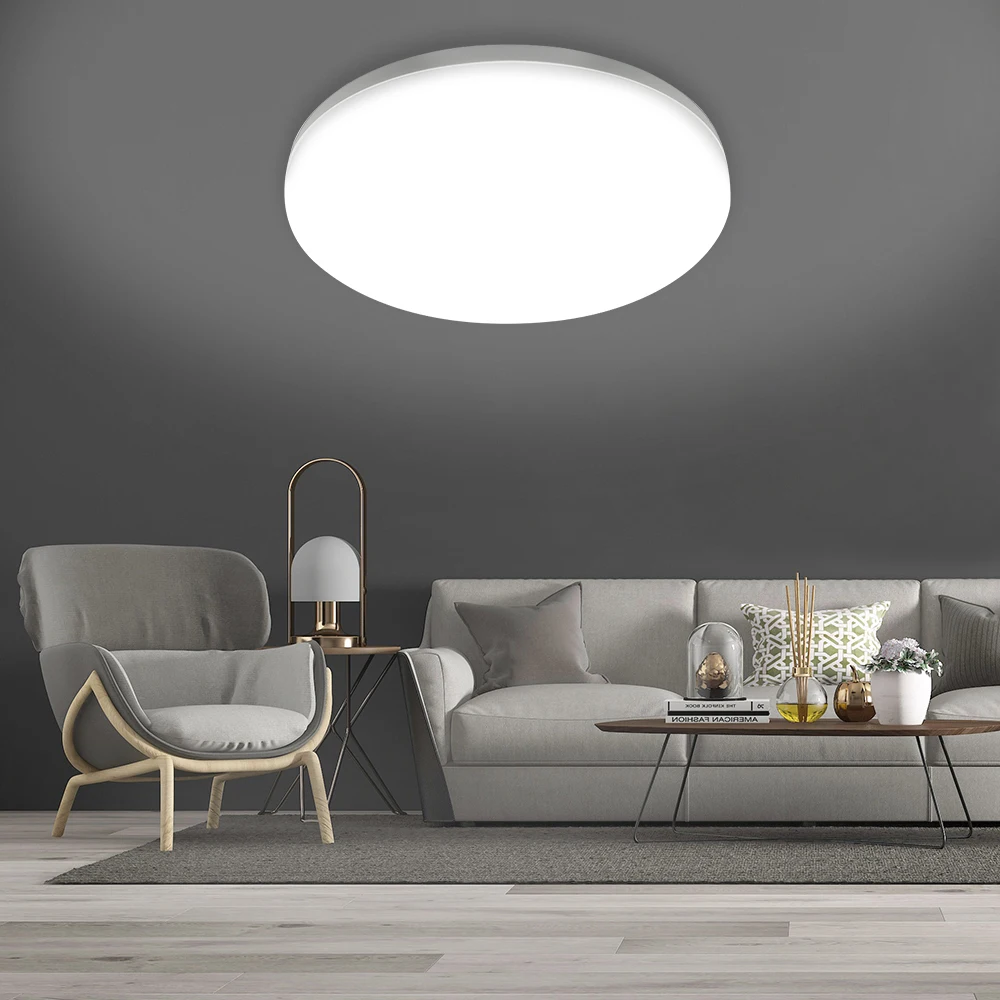 LED Round Ceiling Light Surface Mounted Ceiling Lamp Modern Lighting Fixture for Bedroom Kitchen 1pcs
LED Round Ceiling Light Surface Mounted Ceiling Lamp Modern Lighting Fixture for Bedroom Kitchen 1pcs