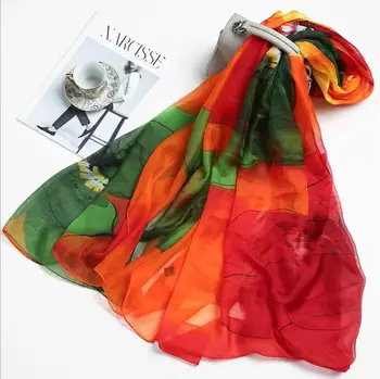 Korean version SPA of the new printed chiffon long scarf fashion ever-changing scarf sunscreen shawl
Korean version SPA of the new printed chiffon long scarf fashion ever-changing scarf sunscreen shawl