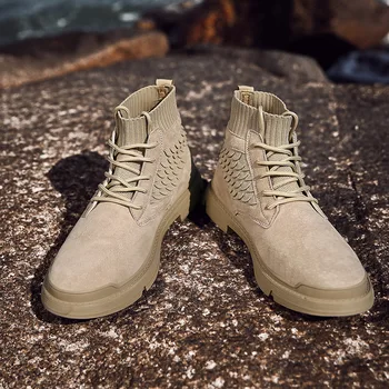 2020 Fashion Winter Men's Martin Boots High Quality Warm Work Boots Lace Up Men's Desert Boots Round Toe High-Top Shoes
2020 Fashion Winter Men's Martin Boots High Quality Warm Work Boots Lace Up Men's Desert Boots Round Toe High-Top Shoes