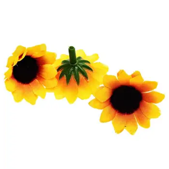 100 Pcs Artificial Sunflower Little Daisy Gerbera Flower Heads for Wedding Party Decor (Yellow&Coffee)
100 Pcs Artificial Sunflower Little Daisy Gerbera Flower Heads for Wedding Party Decor (Yellow&Coffee)