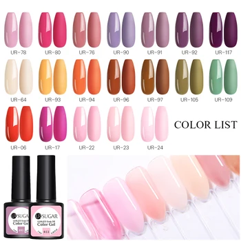 UR SUGAR Spring Fresh Color Series Gel Nail Polish Summer Nail Color Soak Off UV Nail Gel Polish For DIY Art
UR SUGAR Spring Fresh Color Series Gel Nail Polish Summer Nail Color Soak Off UV Nail Gel Polish For DIY Art