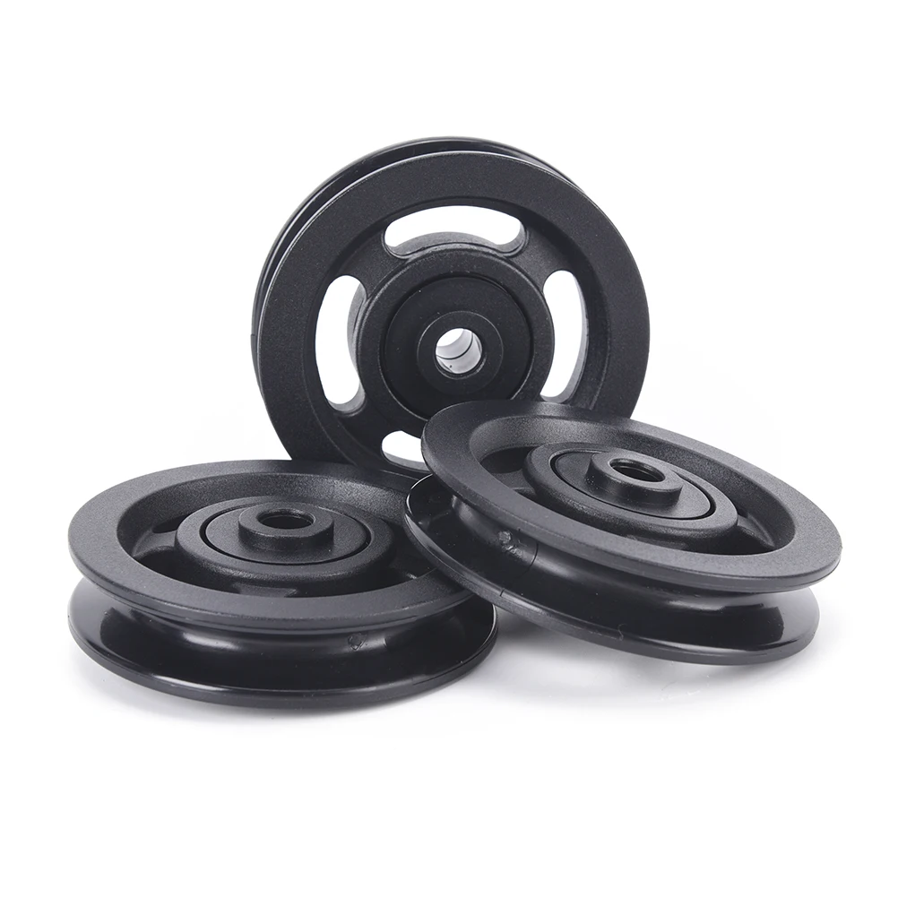 1pc Universal 90mm Diameter Wearproof Nylon Bearing Pulley Wheel Cable Gym Fitness Equipment Part
1pc Universal 90mm Diameter Wearproof Nylon Bearing Pulley Wheel Cable Gym Fitness Equipment Part