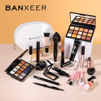BANXEER Makeup Kit For Women Daily Makeup Cosmetics Set 11pcs/14pcs/17pcs/20pcs Lips Face Eyeshadow Makeup Brush Sets Tools
BANXEER Makeup Kit For Women Daily Makeup Cosmetics Set 11pcs/14pcs/17pcs/20pcs Lips Face Eyeshadow Makeup Brush Sets Tools