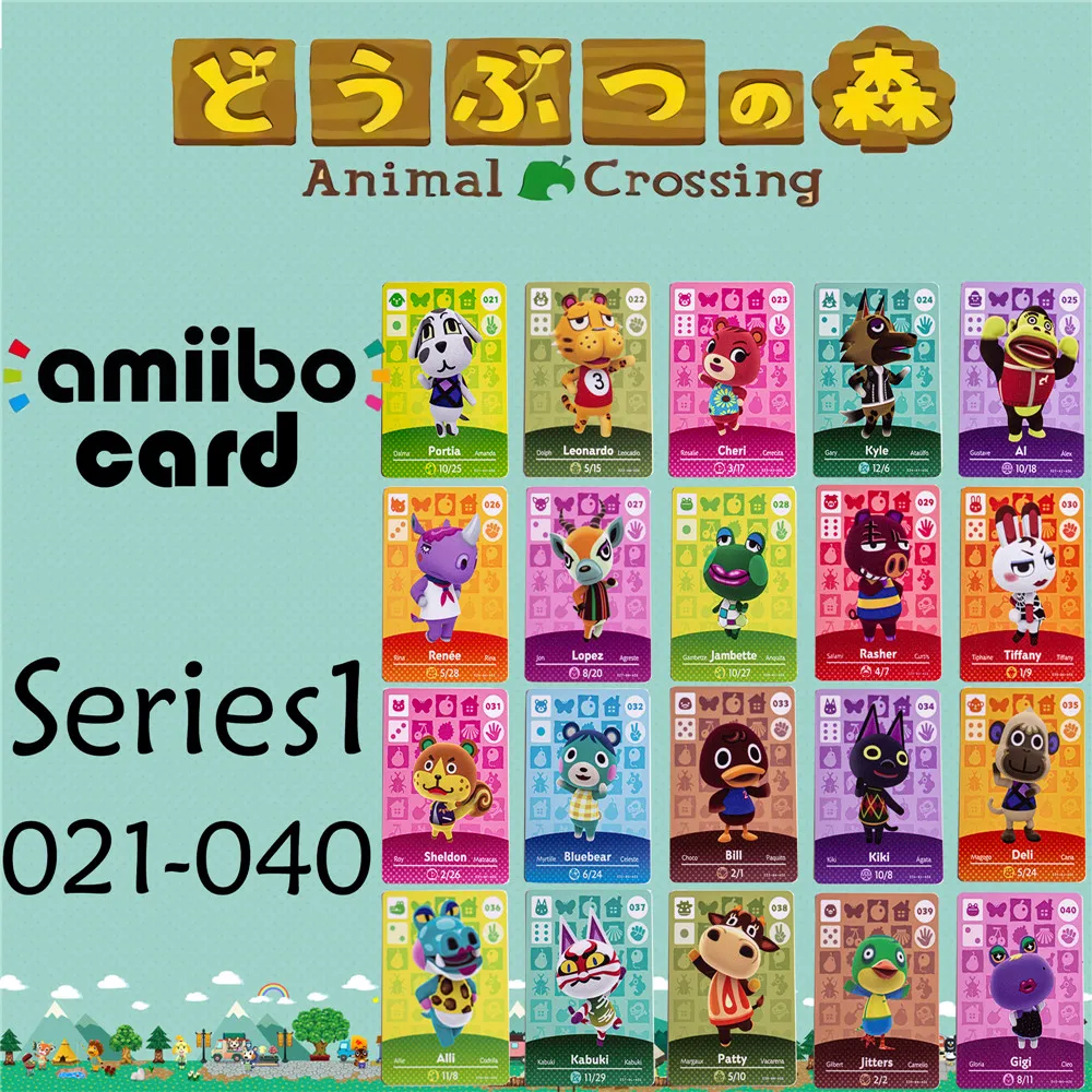 Animal Crossing Genuine data New Horizons Game Amiibo Card For NS Switch 3DS Game Set NFC Cards Series1 021-40 Matte material
Animal Crossing Genuine data New Horizons Game Amiibo Card For NS Switch 3DS Game Set NFC Cards Series1 021-40 Matte material