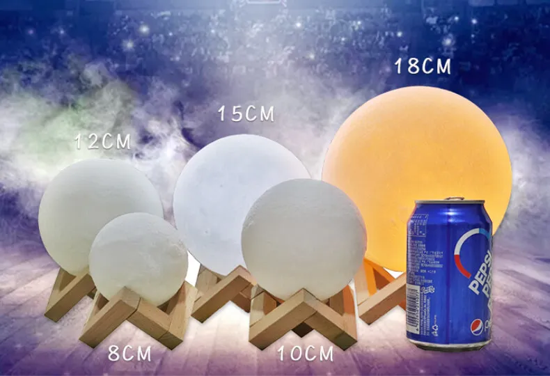 Moon Planetarium Lamp USB 3D Light Fixtures For Kids Bedroom Decoration 3 Moon Planetarium Lamp USB 3D Light Fixtures For Kids Bedroom Decoration 8