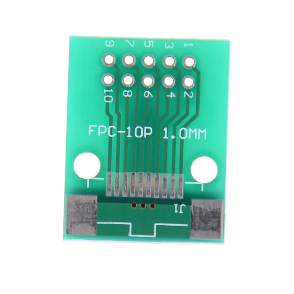 DIP PCB Board FPC FFC Cable 10PIN 0.5 mm SMT Adapter to 2.54 mm 1.00 inch pitch through hole pitch Connector
DIP PCB Board FPC FFC Cable 10PIN 0.5 mm SMT Adapter to 2.54 mm 1.00 inch pitch through hole pitch Connector