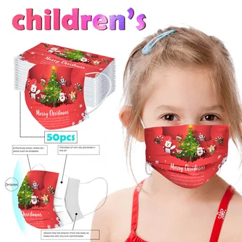 Child's Christmas Mask 3 Layer Facemasks Breathable Protection Mouth Cover Earring Elastic Masque Mascarillad Desechables Маска
Child's Christmas Mask 3 Layer Facemasks Breathable Protection Mouth Cover Earring Elastic Masque Mascarillad Desechables Маска