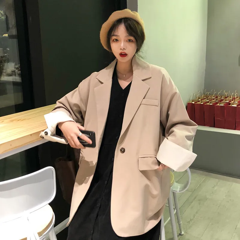 Photo Shoot 2019 Spring New Style WOMEN'S Dress Retro One-Button Charade Casual Suit Jacket Women's
Photo Shoot 2019 Spring New Style WOMEN'S Dress Retro One-Button Charade Casual Suit Jacket Women's