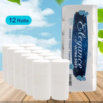 12 Rolls Soft Strong Toilet Paper Toilet Tissue Paper Home Kitchen 3-ply Toilet Roll Daily Use Wc Papier Toaletowy Wholesale
12 Rolls Soft Strong Toilet Paper Toilet Tissue Paper Home Kitchen 3-ply Toilet Roll Daily Use Wc Papier Toaletowy Wholesale