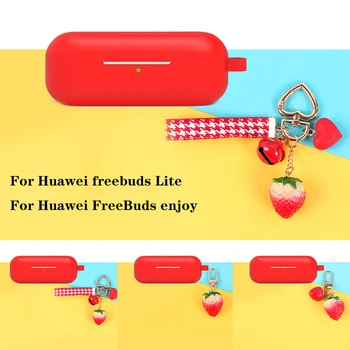 T5 headphone cover For QCY T5 Case luxury Sweet strawberry Fruit keyring silicon case For qcy t5 keychain Earphone case fundas
T5 headphone cover For QCY T5 Case luxury Sweet strawberry Fruit keyring silicon case For qcy t5 keychain Earphone case fundas