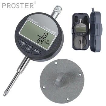 Proster for Digital Dial Indicator 0.01/0.0005''/1/128” Metric Test Gauge 0-25.4mm/1'' Rear Cover Dial Test Electronic
Proster for Digital Dial Indicator 0.01/0.0005''/1/128” Metric Test Gauge 0-25.4mm/1'' Rear Cover Dial Test Electronic