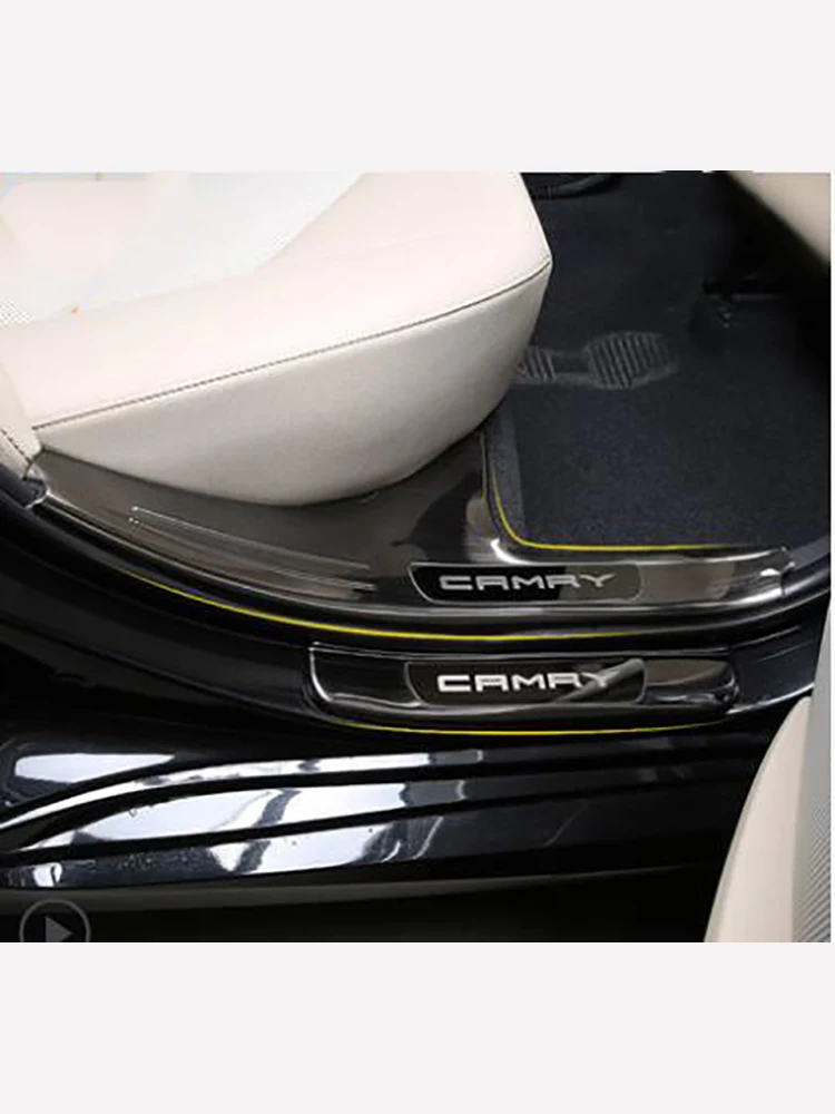 For Toyota eight generation CAMARY 18 -19 Door Threshold Bar Welcome Pedal Sill Scuff Plate Guard Modification Car Decoration
For Toyota eight generation CAMARY 18 -19 Door Threshold Bar Welcome Pedal Sill Scuff Plate Guard Modification Car Decoration