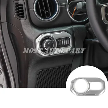 Inner Headlight Switch Button Trim Cover For Jeep Wrangler JL 2018-2019 Red/Silver/Black
Inner Headlight Switch Button Trim Cover For Jeep Wrangler JL 2018-2019 Red/Silver/Black