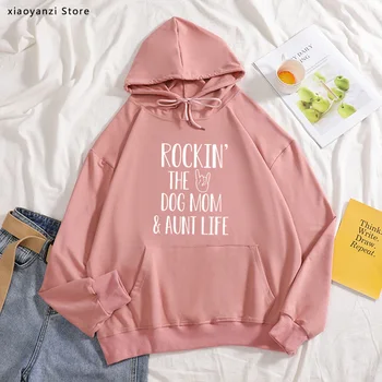 Rockin The Dog Mom and Aunt Life Women hoodies Cotton Casual Funny sweatshirts For Lady Girl pullovers Hipster sports tops-140
Rockin The Dog Mom and Aunt Life Women hoodies Cotton Casual Funny sweatshirts For Lady Girl pullovers Hipster sports tops-140