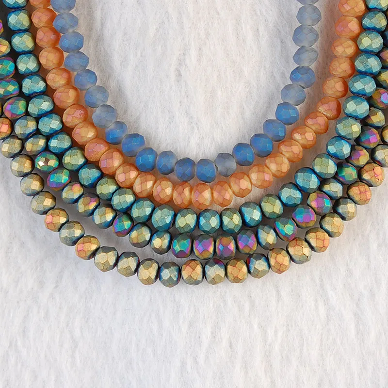 3x4mm Crystal Beads Faceted Wheel AB Multicolor Glass Beads for Jewelry Making Diy Jewelry Accessories Jewelry Findings
3x4mm Crystal Beads Faceted Wheel AB Multicolor Glass Beads for Jewelry Making Diy Jewelry Accessories Jewelry Findings