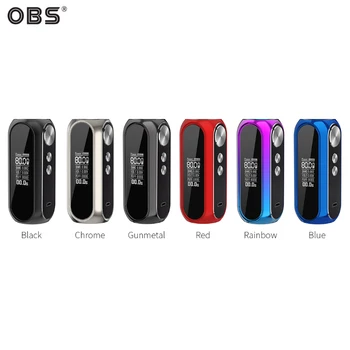 Original Obs Cube Mod Build in 3000mah 23600 Battery Electronic Cigarettes Mod 80w Max Power LED Screen 510 Thread For Cube Tank
Original Obs Cube Mod Build in 3000mah 23600 Battery Electronic Cigarettes Mod 80w Max Power LED Screen 510 Thread For Cube Tank