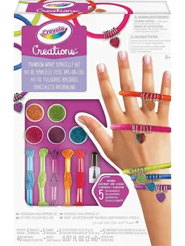 Creations Set rainbow bracelets toy 
Creations Set rainbow bracelets toy