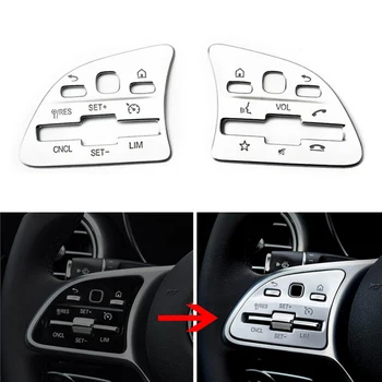 2pcs Steering Wheel Buttons Sequins Trim For Mercedes Benz A B C E-Class GLB GLC Car Styling Sticker Replacement Accessories
2pcs Steering Wheel Buttons Sequins Trim For Mercedes Benz A B C E-Class GLB GLC Car Styling Sticker Replacement Accessories