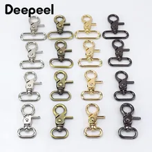 

4/10pcs Deepeel 20-38mm Metal Strap Buckles for Bags Dog Collar Lobster Clasps Swivel Snap Hooks DIY Keychain Sewing Accessories