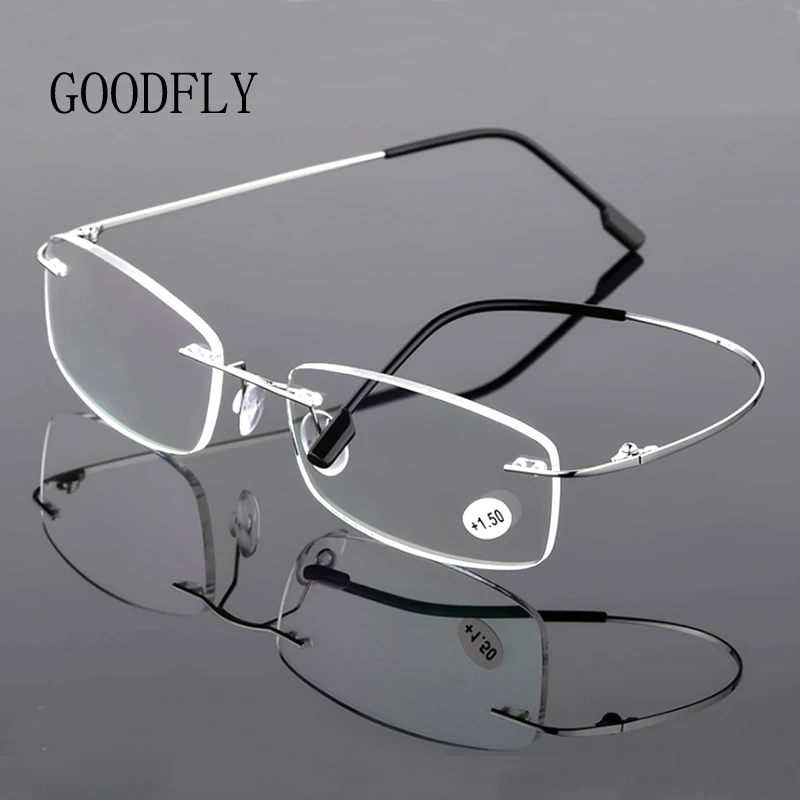 Reading Glasses Men Titanium Blue Light Blocking Glasses Women Metal Square Rimless Glasses Frame Eyeglasses Frames Eyewear 2020
Reading Glasses Men Titanium Blue Light Blocking Glasses Women Metal Square Rimless Glasses Frame Eyeglasses Frames Eyewear 2020