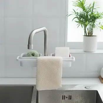Faucet Rack PP Material Ventilation Drain Buckle Design Rag Soap Storage Rack Kitchen Utensils LBShipping
Faucet Rack PP Material Ventilation Drain Buckle Design Rag Soap Storage Rack Kitchen Utensils LBShipping