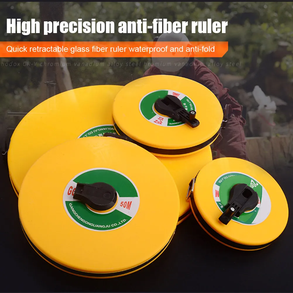 High Quality 10/20/30/50/100M Hand Disc Ruler Carpenter Metric Measuring Meter Tape Measure Tool M88
High Quality 10/20/30/50/100M Hand Disc Ruler Carpenter Metric Measuring Meter Tape Measure Tool M88