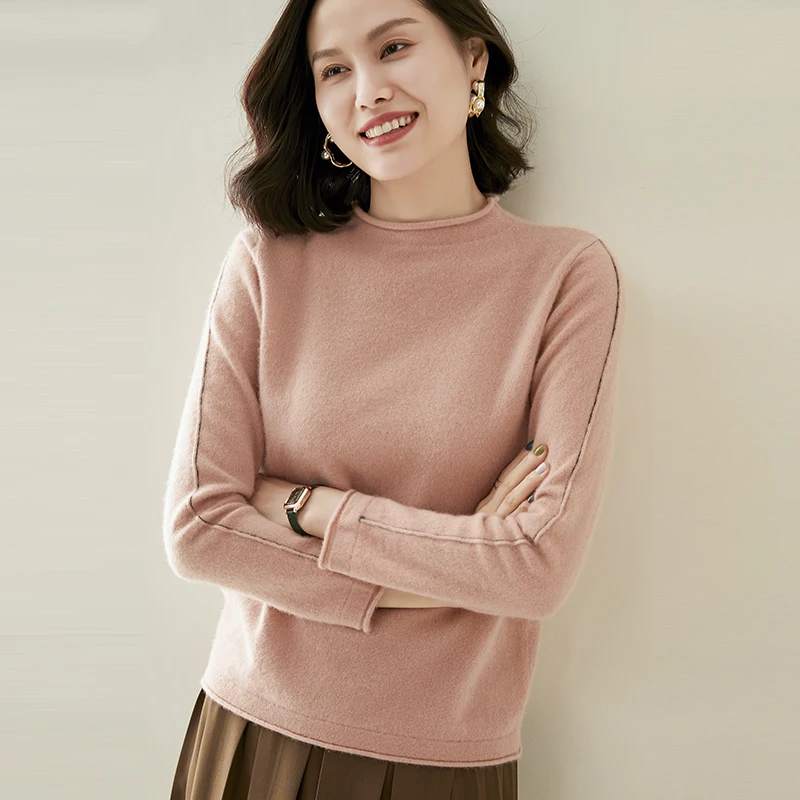 adohon 2020 woman winter 100% Cashmere sweaters autumn knitted Pullovers High Quality Warm Female thickening Turtleneck 
adohon 2020 woman winter 100% Cashmere sweaters autumn knitted Pullovers High Quality Warm Female thickening Turtleneck