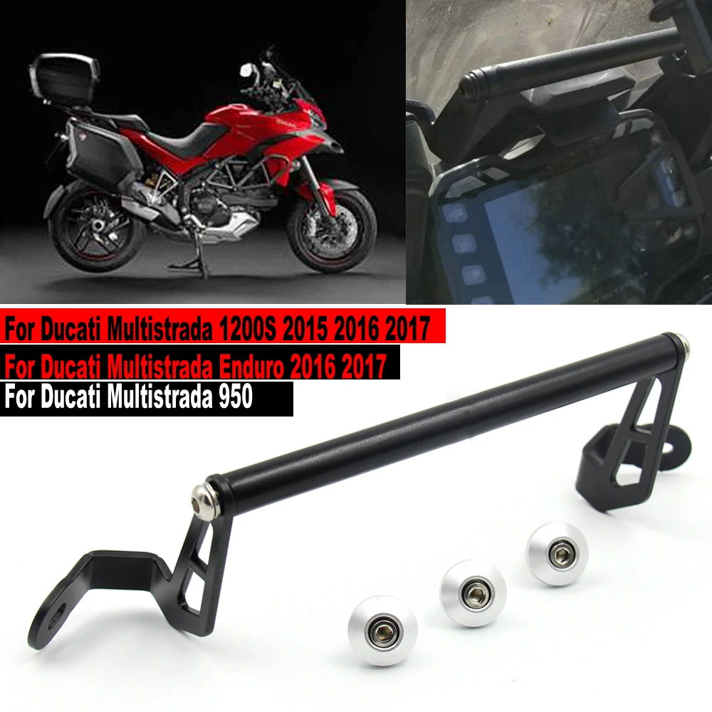 MTImport GPS Smart Phone Navigation Mount Mounting Bracket Adapter Holder For Ducati Multistrada 950 1200S 1200 Enduro 2015-2017
MTImport GPS Smart Phone Navigation Mount Mounting Bracket Adapter Holder For Ducati Multistrada 950 1200S 1200 Enduro 2015-2017