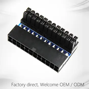A TX 24Pin to 24Pin 90 degree Power Plug Adapter Motherboard Power Connectors Modular for Power Supply Cables
A TX 24Pin to 24Pin 90 degree Power Plug Adapter Motherboard Power Connectors Modular for Power Supply Cables