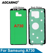 Aocarmo – ruban adhésif pour écran LCD, pour Samsung Galaxy A730 A8 Plus 2018 A730F A8 +=