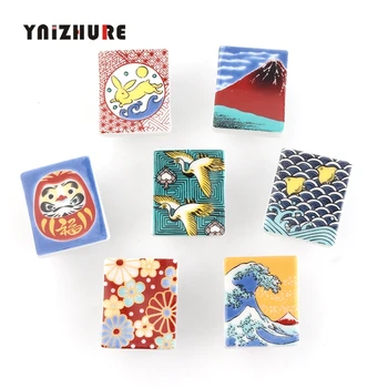 YNIZHURE Japanese style Printing Hand-painted Ceramic Handle Small sushi Restaurant Small Handle Creative Cabinet Knob
YNIZHURE Japanese style Printing Hand-painted Ceramic Handle Small sushi Restaurant Small Handle Creative Cabinet Knob