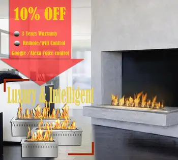 Inno living fire 30 inch eco fireplace insert smart indoor biofuel wifi burner 
Inno living fire 30 inch eco fireplace insert smart indoor biofuel wifi burner