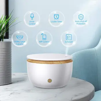 GX.Diffuser APP Smart Aroma Diffuser Voice Control Essential Oil Diffuser Cool Mist Timer Alexa Aromatherapy Humidifier For Home
GX.Diffuser APP Smart Aroma Diffuser Voice Control Essential Oil Diffuser Cool Mist Timer Alexa Aromatherapy Humidifier For Home