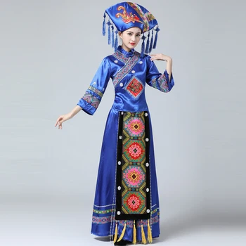 Women Mongolian Clothing Stage Performance Dance Skirt Gown Girl Mongolian Dance Costumes Child Minority Tibetan Dance Wear
Women Mongolian Clothing Stage Performance Dance Skirt Gown Girl Mongolian Dance Costumes Child Minority Tibetan Dance Wear