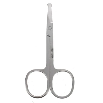 Stainless Steel Nose Hair Scissors Ear Facial Trimmer Cutter Fashion Beauty Tool 
Stainless Steel Nose Hair Scissors Ear Facial Trimmer Cutter Fashion Beauty Tool