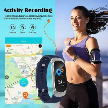 Waterproof Sport Smart Wristband HeartRate Blood Pressure Monitor Call Reminder Smart Bracelet for iOS Android
Waterproof Sport Smart Wristband HeartRate Blood Pressure Monitor Call Reminder Smart Bracelet for iOS Android