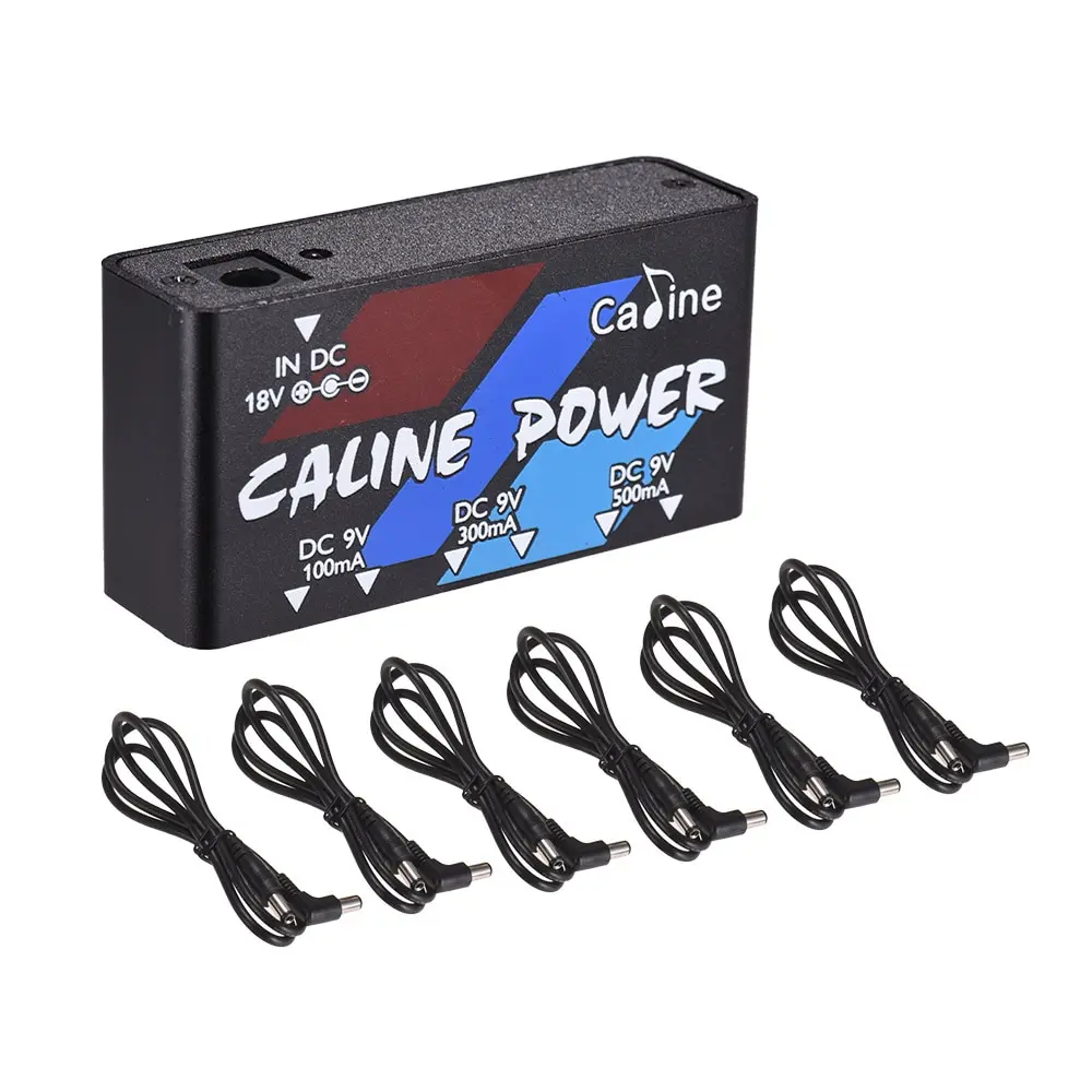 Caline CP-02 Mini Guitar Effect Pedal Power Supply Station Distributor 6 Isolated DC 9V Outputs Guitar Accessories
Caline CP-02 Mini Guitar Effect Pedal Power Supply Station Distributor 6 Isolated DC 9V Outputs Guitar Accessories