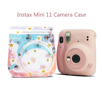Fujifilm Instax Mini 11 Camera Bag Holographic Transparent Daisy Case Instant Camera Shoulder Strap Bag Protector Cover Pouch
Fujifilm Instax Mini 11 Camera Bag Holographic Transparent Daisy Case Instant Camera Shoulder Strap Bag Protector Cover Pouch