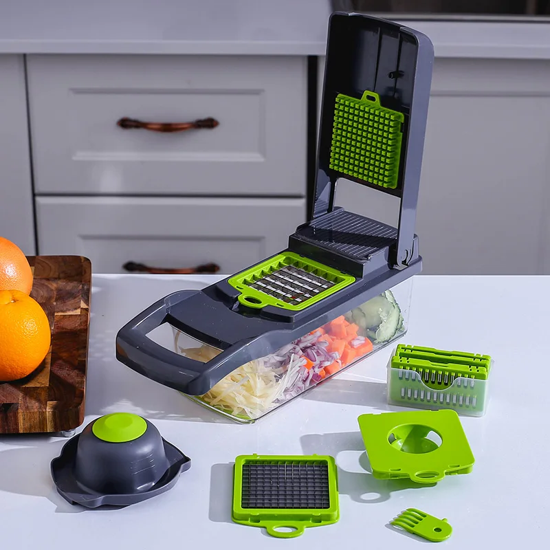 Vegetable Slicer Chopper Multifunctional Fruit Potato Carrot Peeler Grater Cutter Shredded Tool Kitchen Accessories 7 In 1 Set
Vegetable Slicer Chopper Multifunctional Fruit Potato Carrot Peeler Grater Cutter Shredded Tool Kitchen Accessories 7 In 1 Set