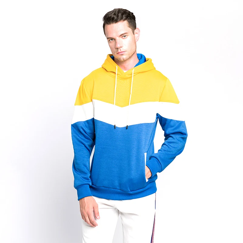 Men's Autumn New Patchwork Hit Color Drawstring Pullover Sweatshirt Unisex Plus Size Casual Loose Hooded Hoodies with Big Pocket
Men's Autumn New Patchwork Hit Color Drawstring Pullover Sweatshirt Unisex Plus Size Casual Loose Hooded Hoodies with Big Pocket