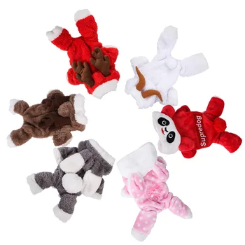 Factory Direct Dog Teddy Pet Clothes than Bear VIP Autumn and Winter Four Feet Thick Double Layer Elk Pet Costume
Factory Direct Dog Teddy Pet Clothes than Bear VIP Autumn and Winter Four Feet Thick Double Layer Elk Pet Costume