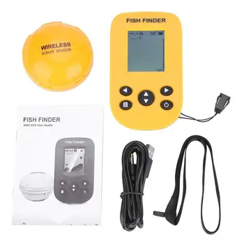 Wireless Fish Finder 80m Depth Smart Sonar Sensor Waterproof Echo Sounder Fish Detector Transducer On For Outdoor Fishing Tackle
Wireless Fish Finder 80m Depth Smart Sonar Sensor Waterproof Echo Sounder Fish Detector Transducer On For Outdoor Fishing Tackle